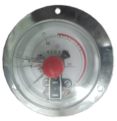 Pressure gauge.