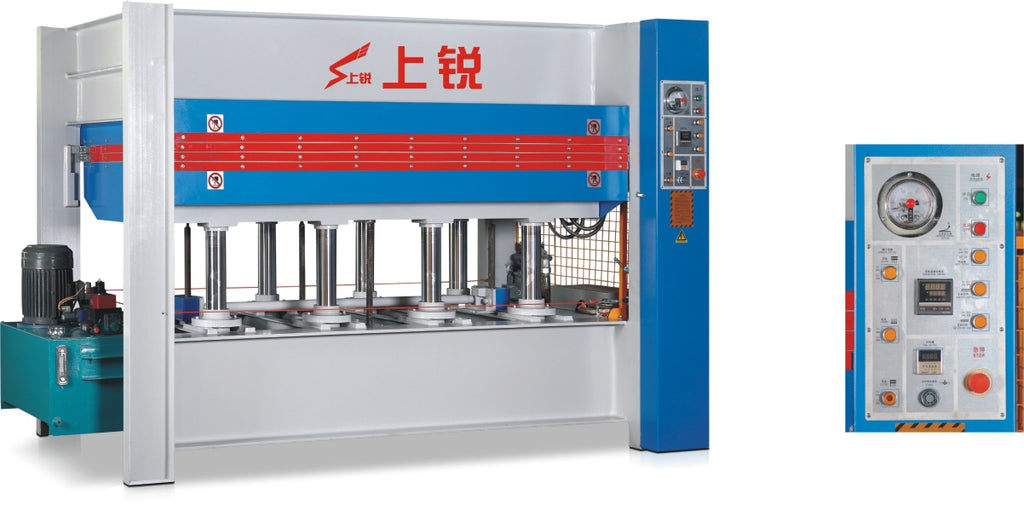Security Steel Door Hot Press Machine
One layer HOT PRESS.