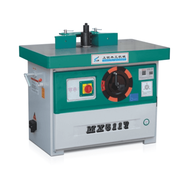 Wood Milling Machine Wood Planner MX5117 Woodworking Spindle Moulder Vertical Single Axis Spindle Moulder Hover Image