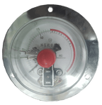 Pressure gauge.